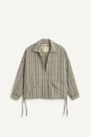 Поло-рубашка прямого кроя- Заказать в России