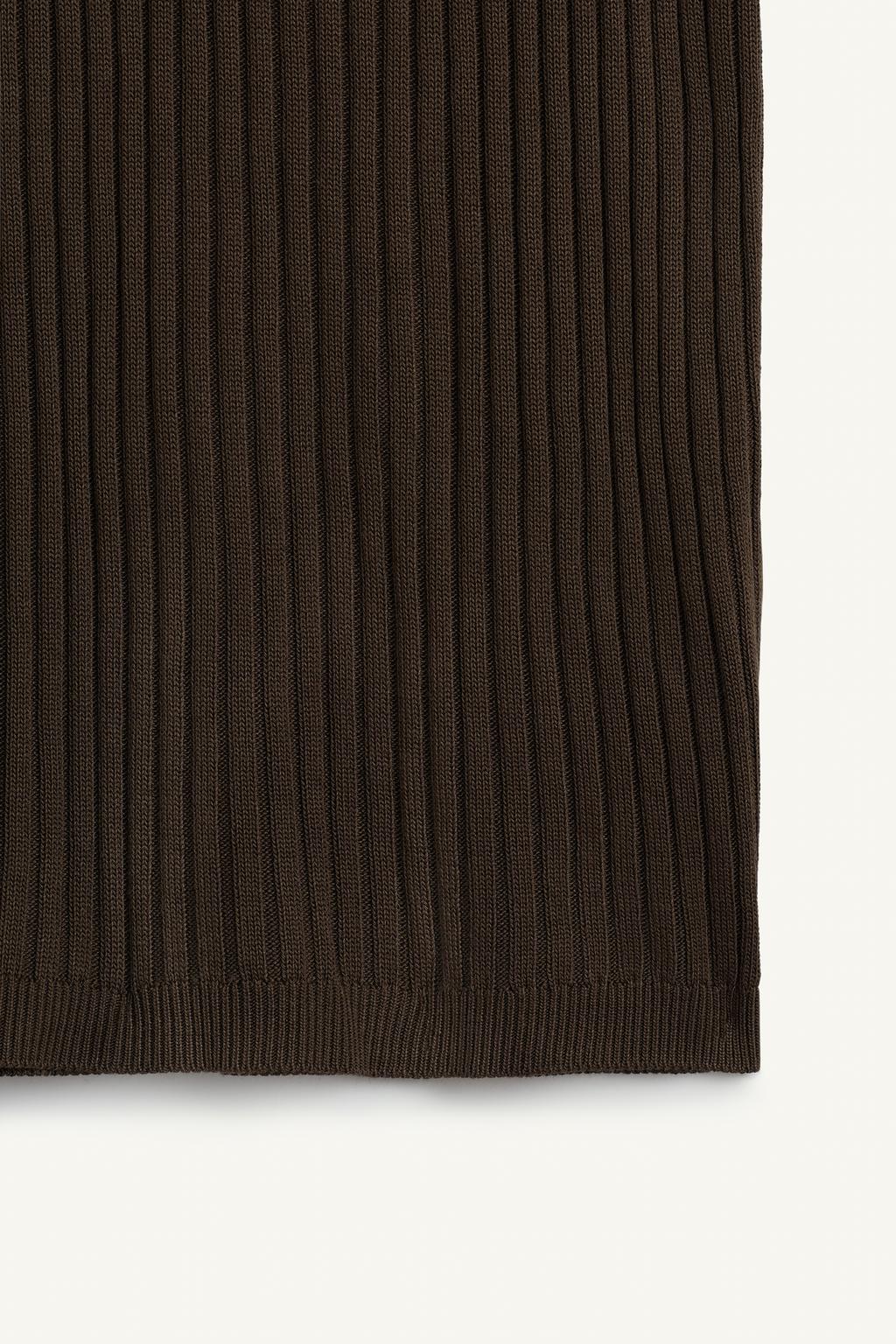 Вязаный топ из вискозы