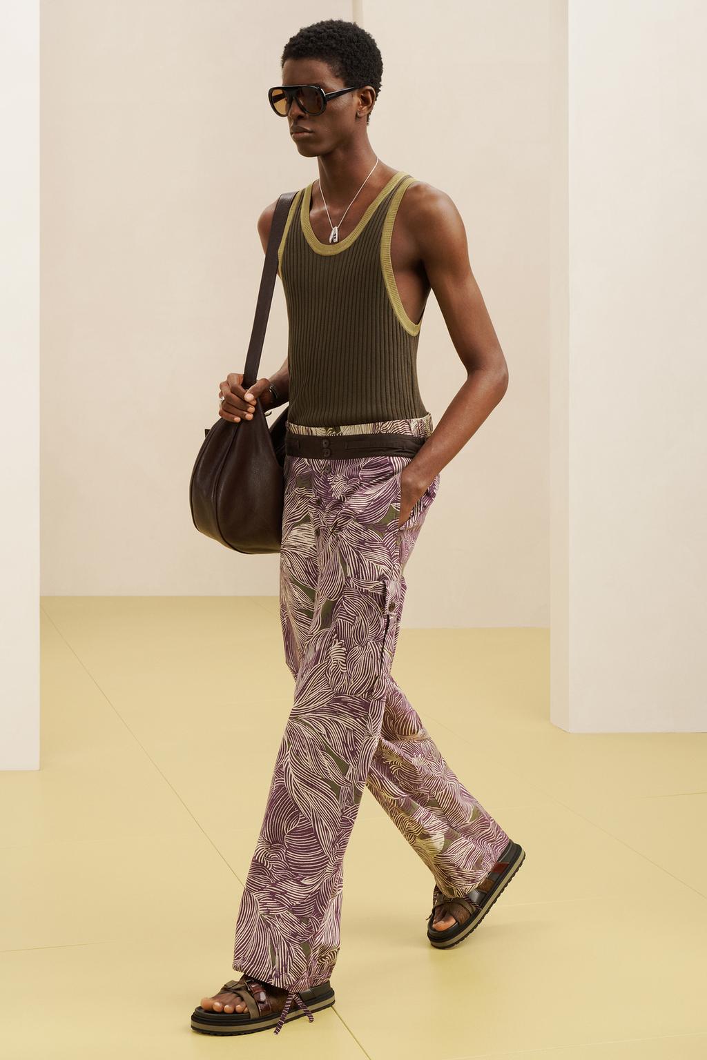 Вязаный топ из вискозы