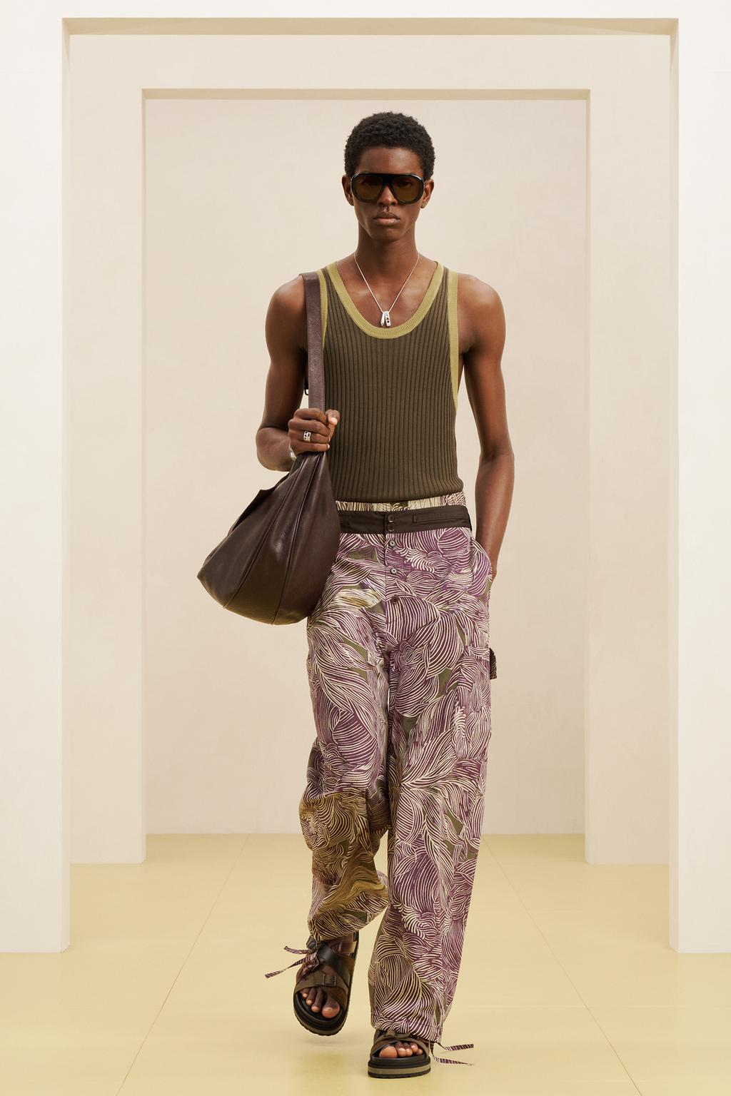 Вязаный топ из вискозы