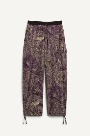 Брюки с принтом- Заказать в России