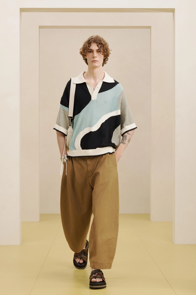 Облегченные брюки  balloon fit 