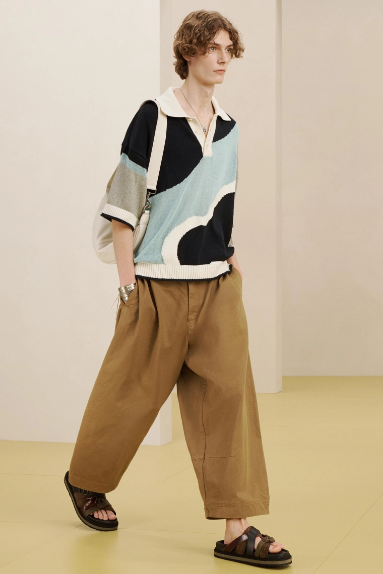 Облегченные брюки  balloon fit 