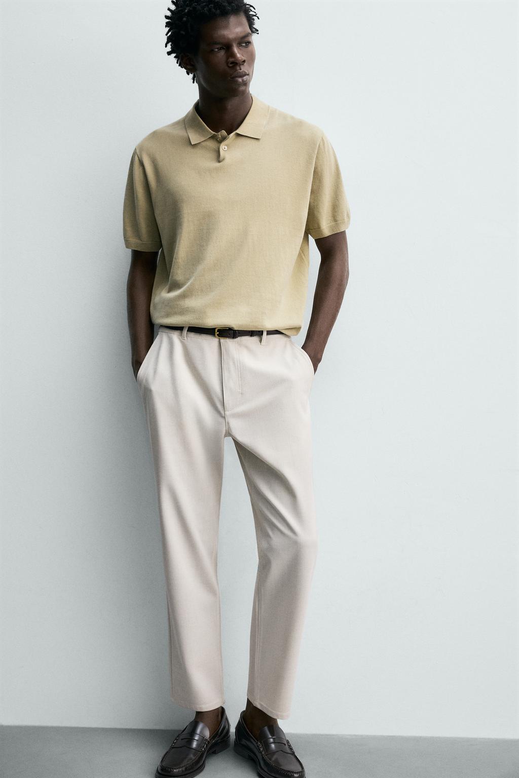 БРЮКИ ЧИНОС ИЗ ЭЛАСТИЧНОЙ ТКАНИ