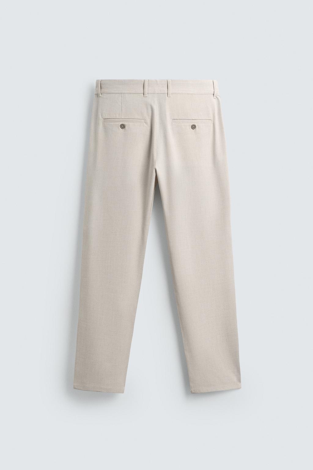 БРЮКИ ЧИНОС ИЗ ЭЛАСТИЧНОЙ ТКАНИ