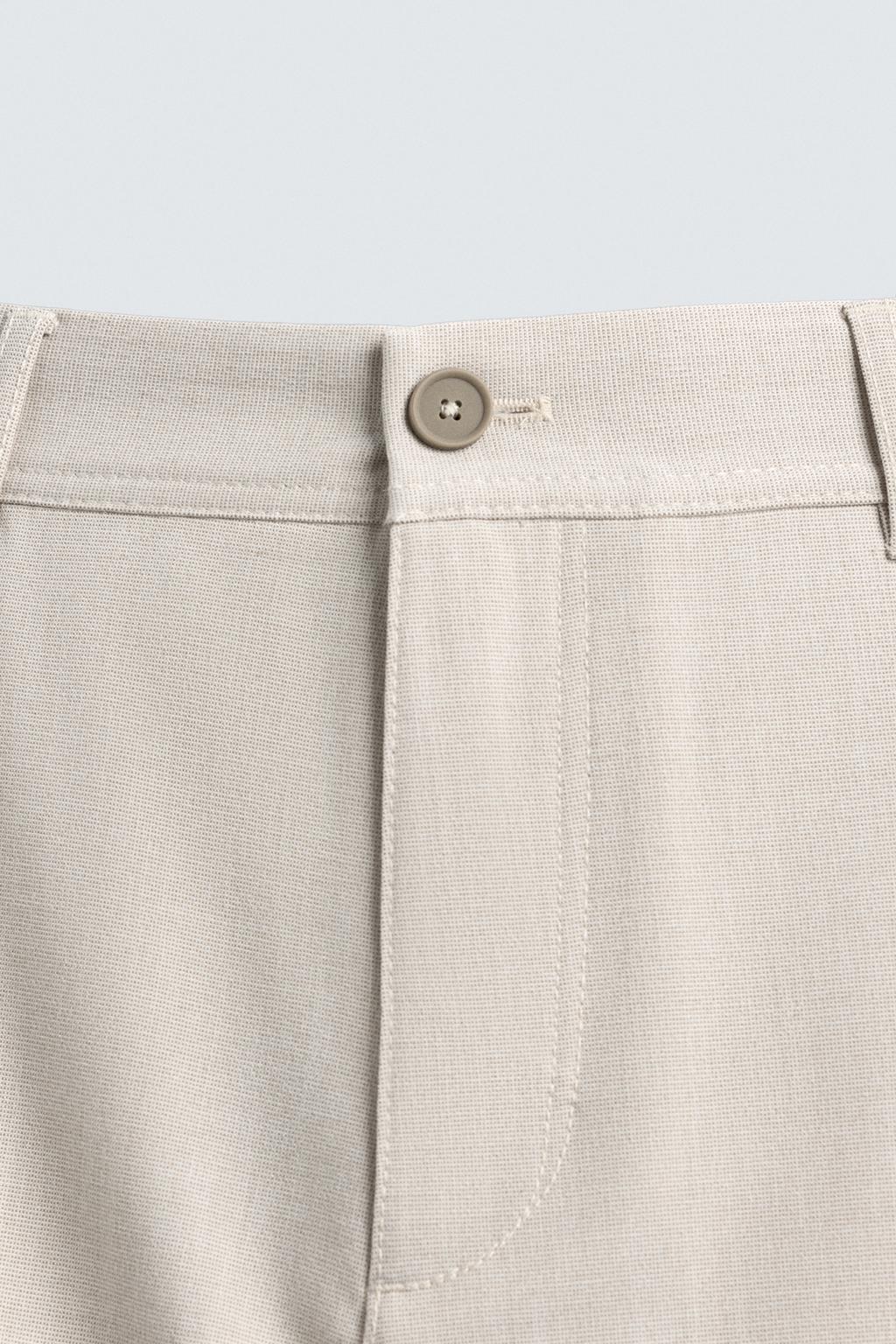 БРЮКИ ЧИНОС ИЗ ЭЛАСТИЧНОЙ ТКАНИ