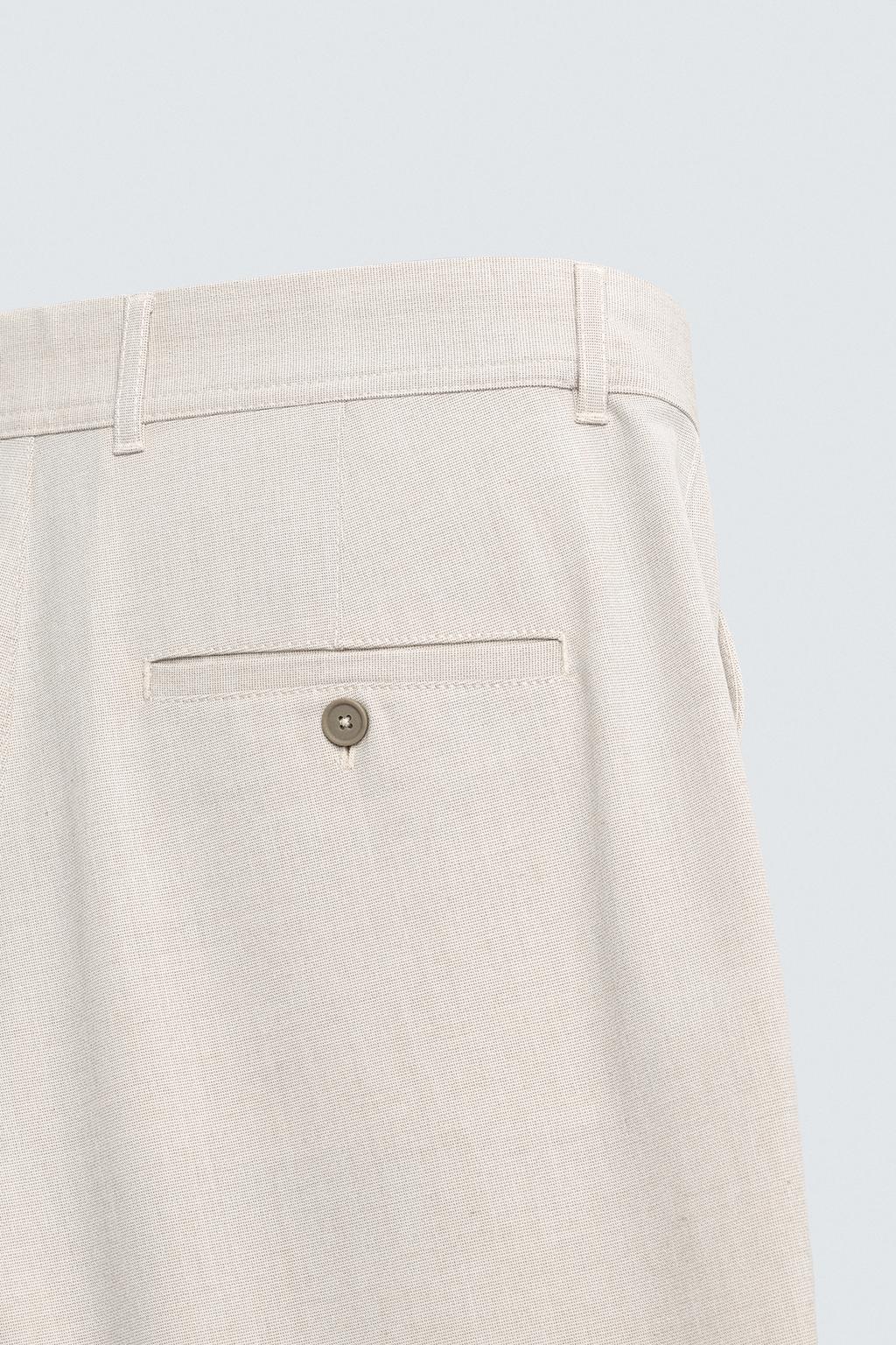 БРЮКИ ЧИНОС ИЗ ЭЛАСТИЧНОЙ ТКАНИ