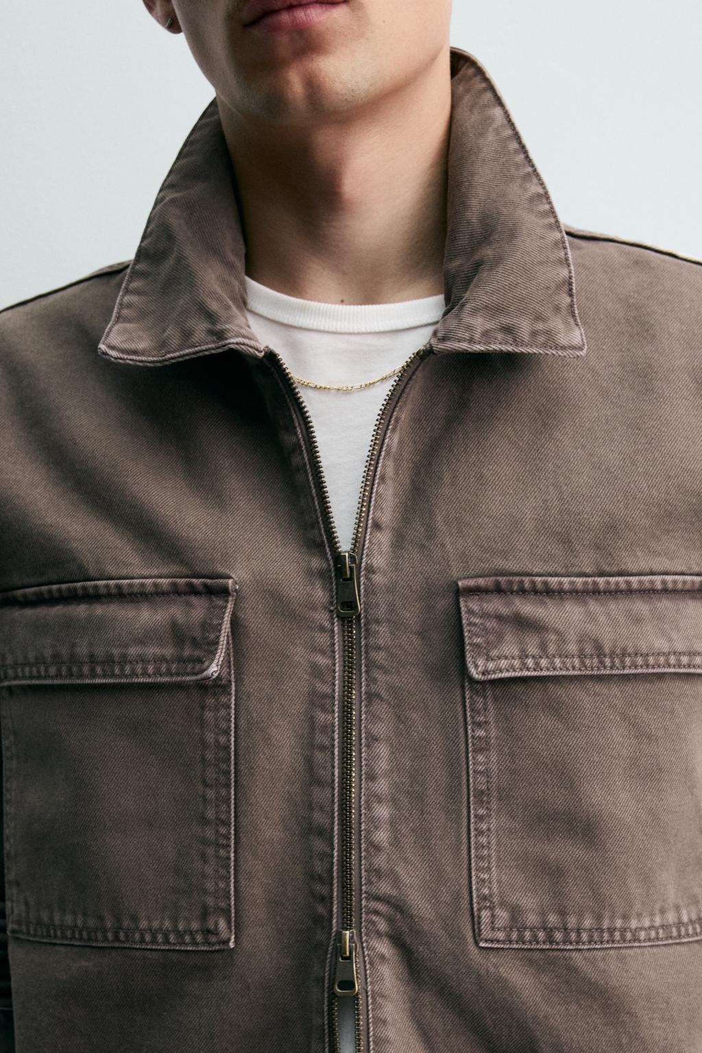 УКОРОЧЕННАЯ КУРТКА НА МОЛНИИ