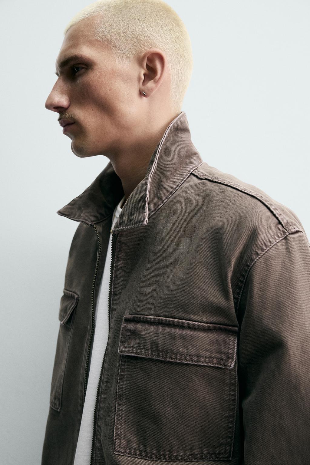 УКОРОЧЕННАЯ КУРТКА НА МОЛНИИ