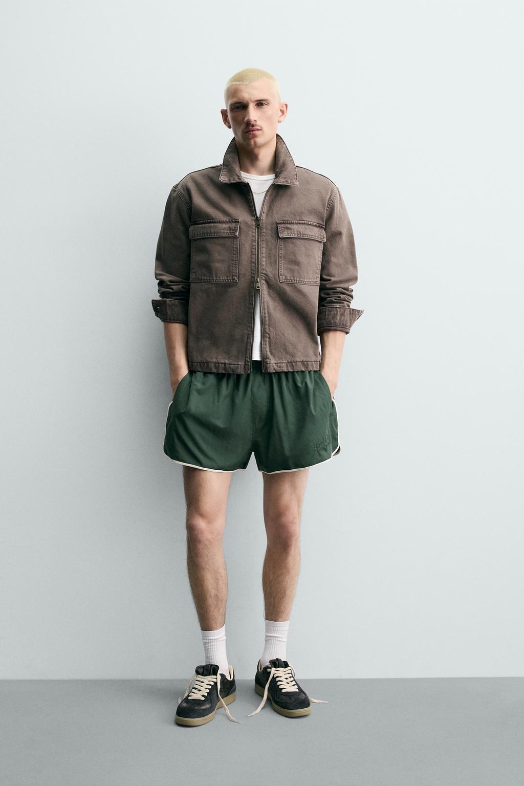 УКОРОЧЕННАЯ КУРТКА НА МОЛНИИ