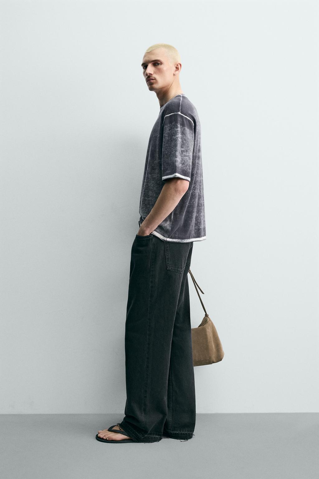 ФУТБОЛКА С ЭФФЕКТОМ ПОТЕРТОСТИ