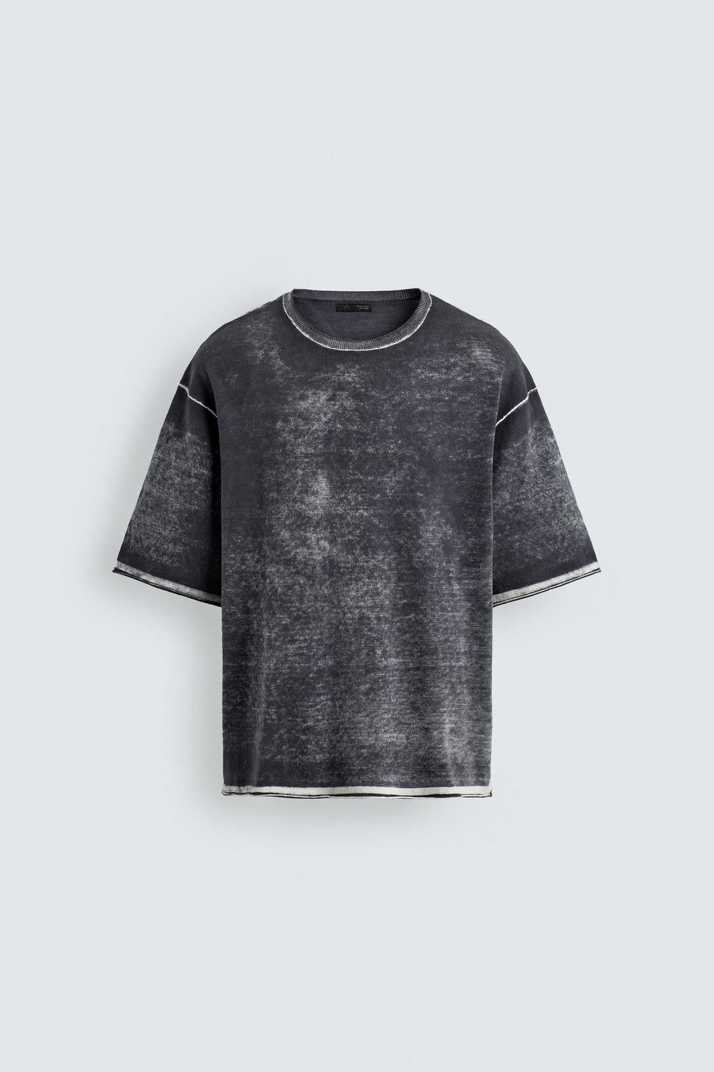 ФУТБОЛКА С ЭФФЕКТОМ ПОТЕРТОСТИ