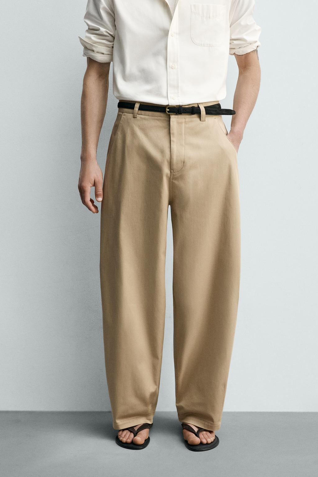 УКОРОЧЕННЫЕ БРЮКИ WIDE FIT