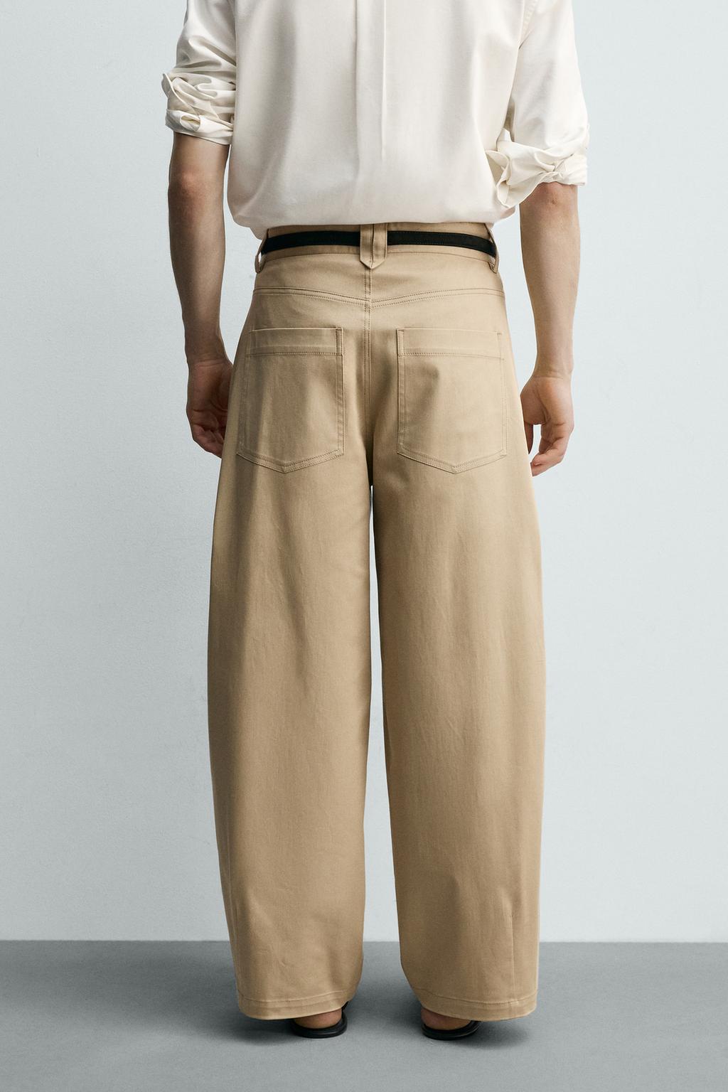 УКОРОЧЕННЫЕ БРЮКИ WIDE FIT