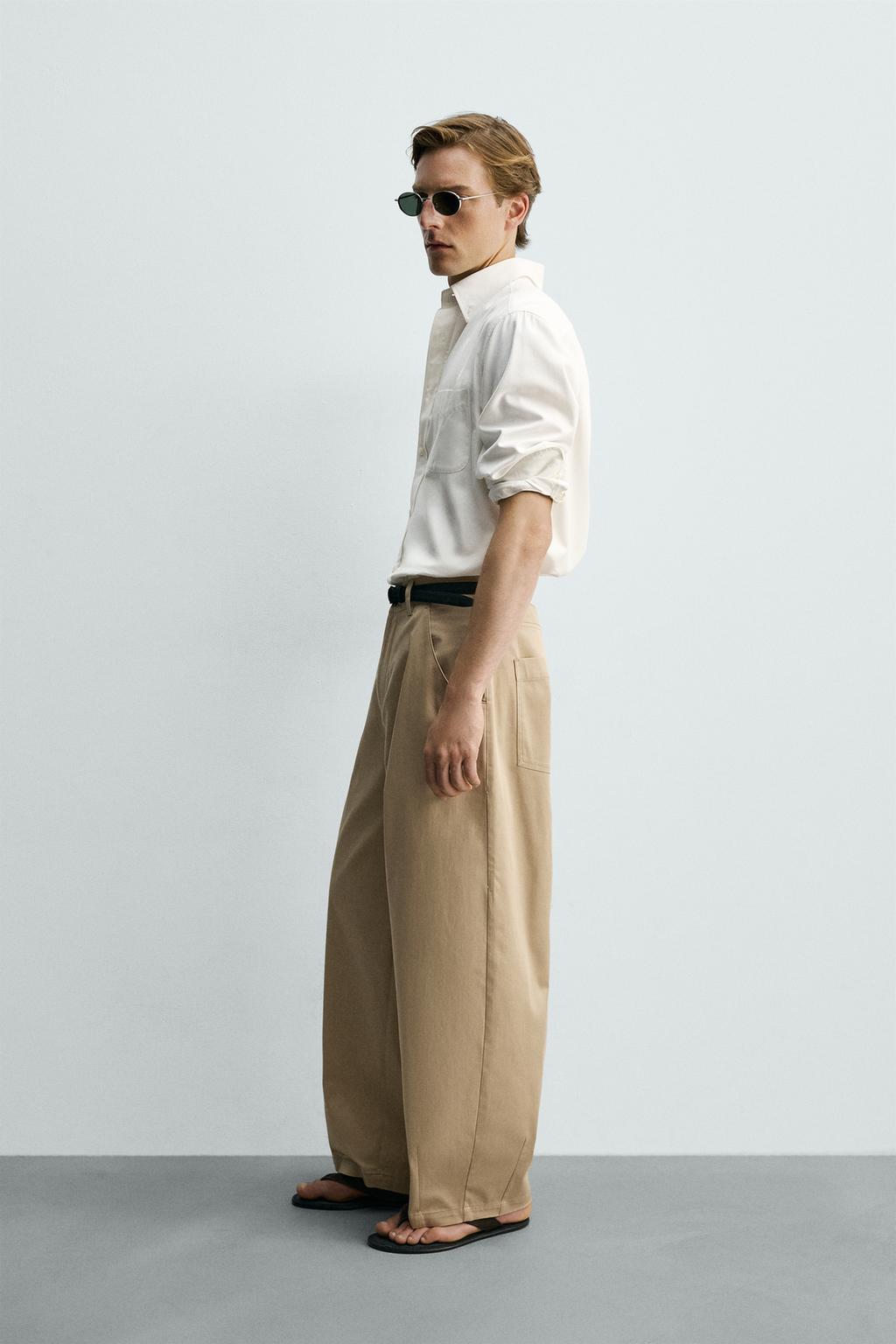 УКОРОЧЕННЫЕ БРЮКИ WIDE FIT