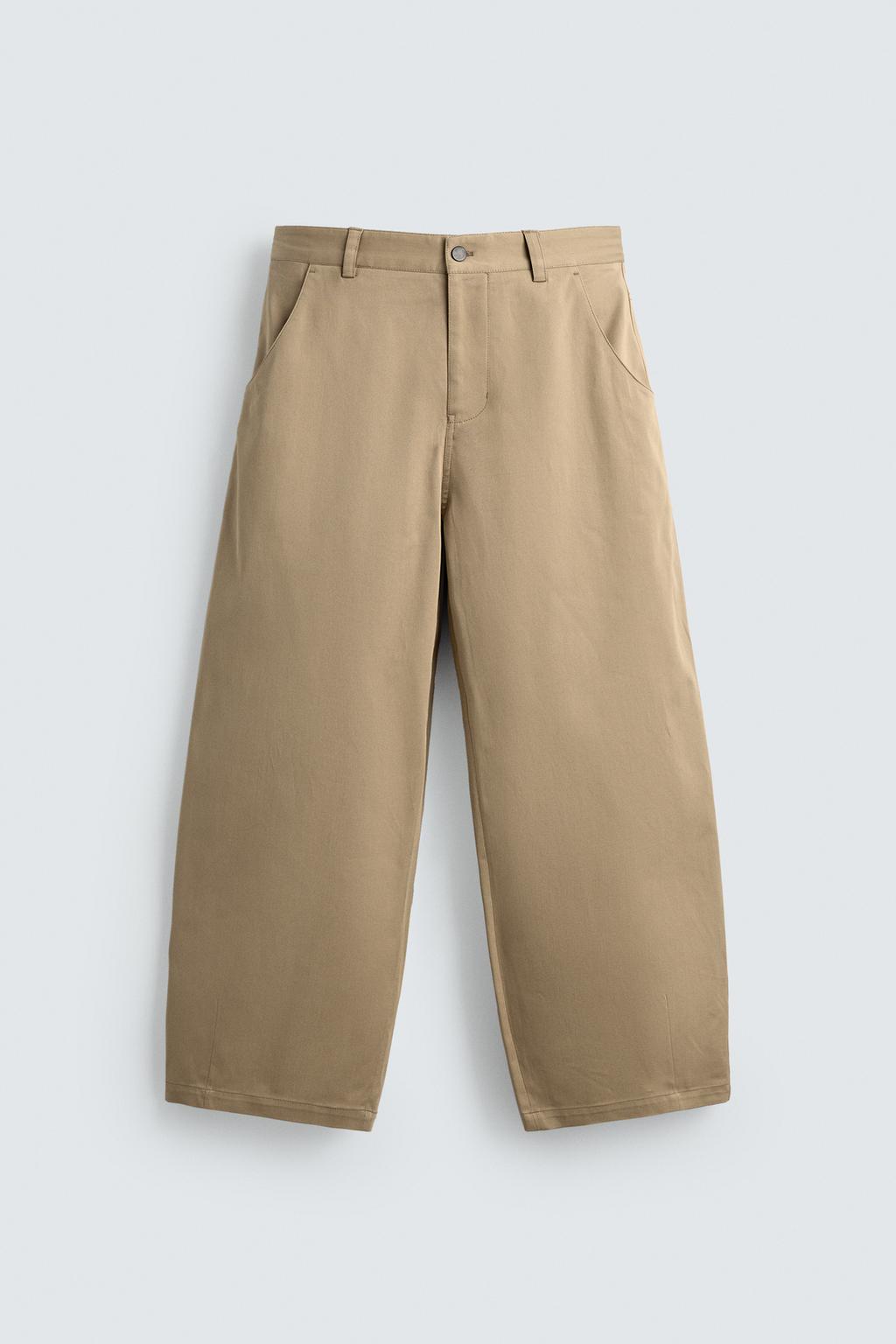 УКОРОЧЕННЫЕ БРЮКИ WIDE FIT