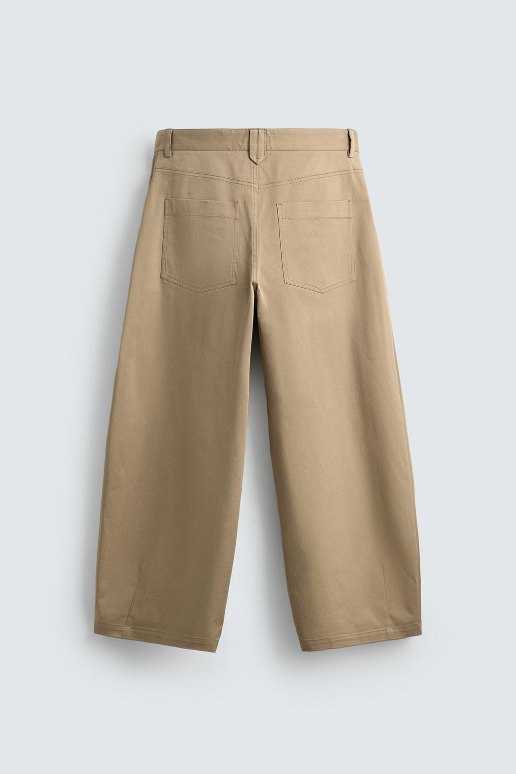 УКОРОЧЕННЫЕ БРЮКИ WIDE FIT