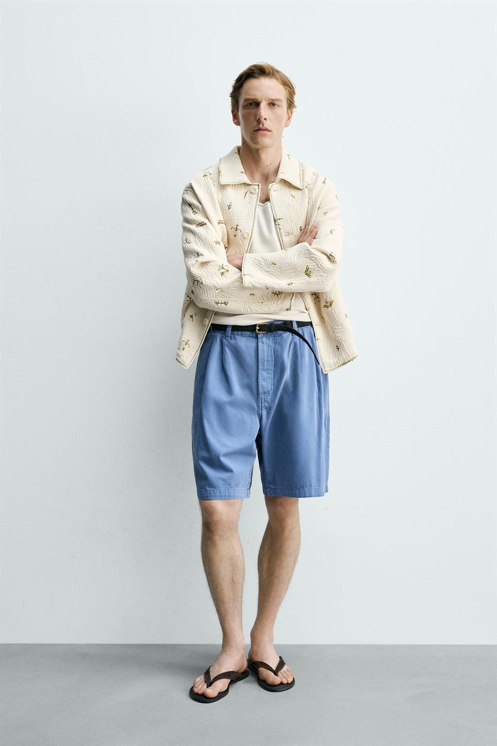 ЖАККАРДОВАЯ КУРТКА С ЦВЕТОЧНОЙ ВЫШИВКОЙ