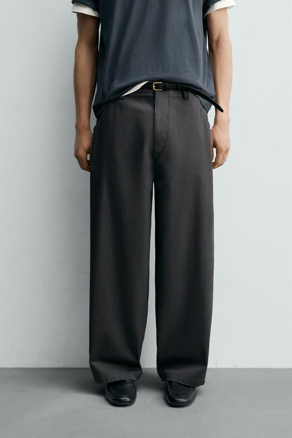 УКОРОЧЕННЫЕ БРЮКИ WIDE FIT