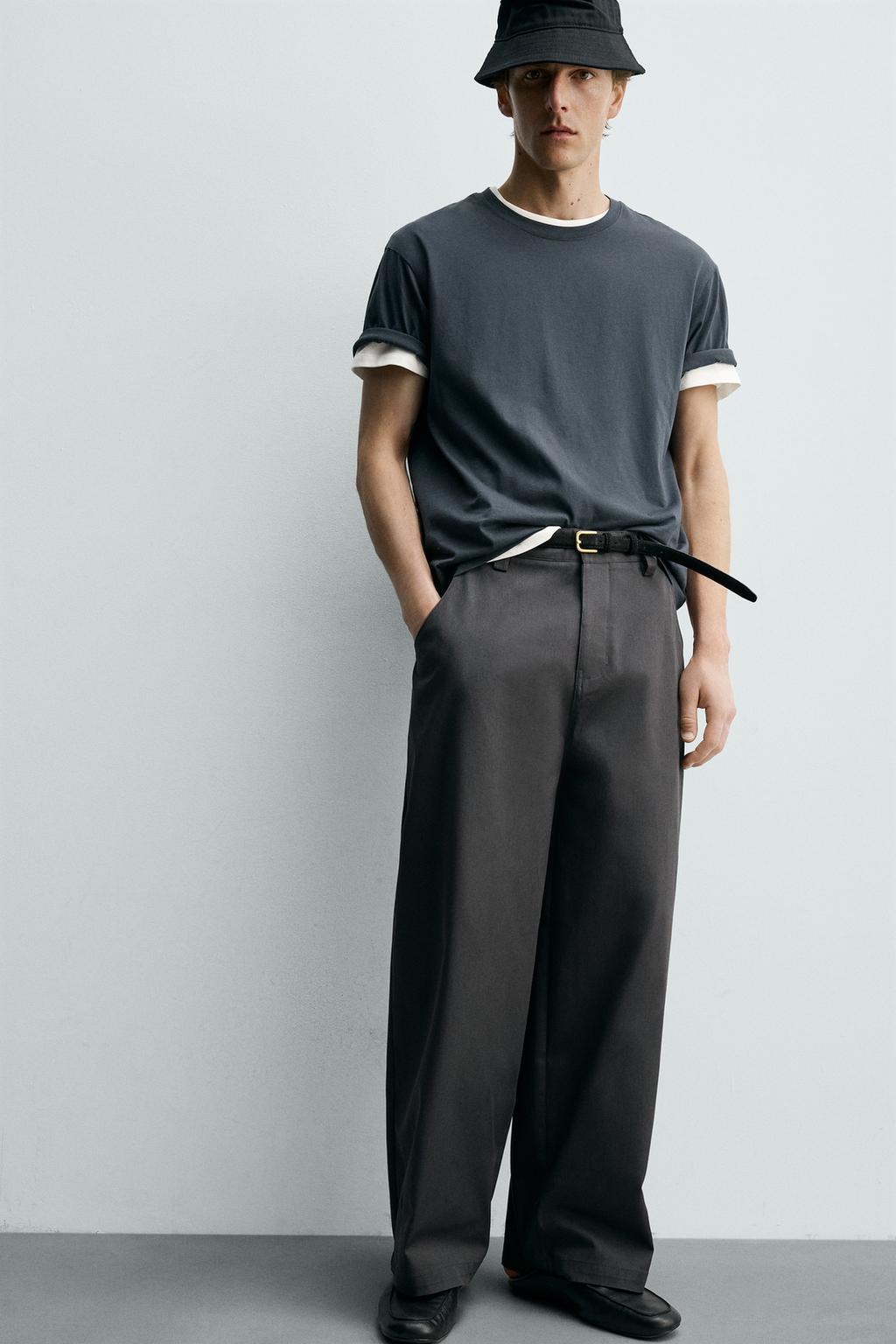 УКОРОЧЕННЫЕ БРЮКИ WIDE FIT