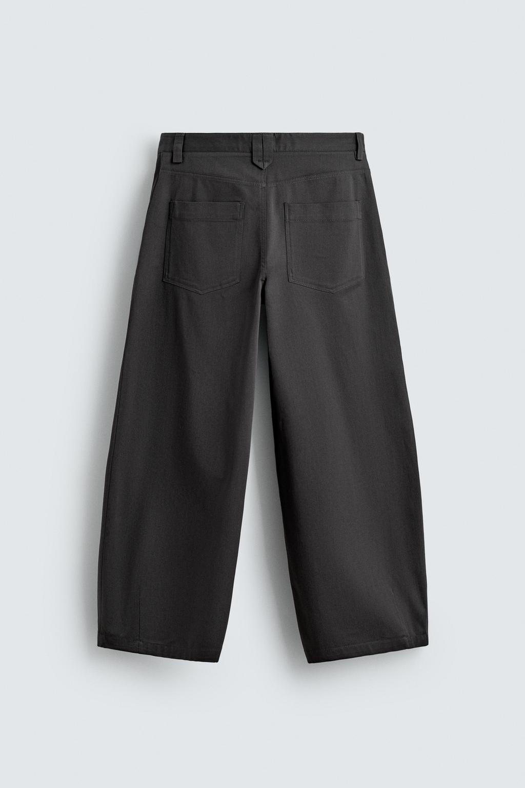 УКОРОЧЕННЫЕ БРЮКИ WIDE FIT