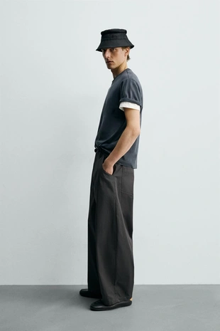 Укороченные брюки Wide Fit