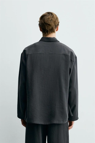 Мягкая струящаяся рубашка- Заказать в России