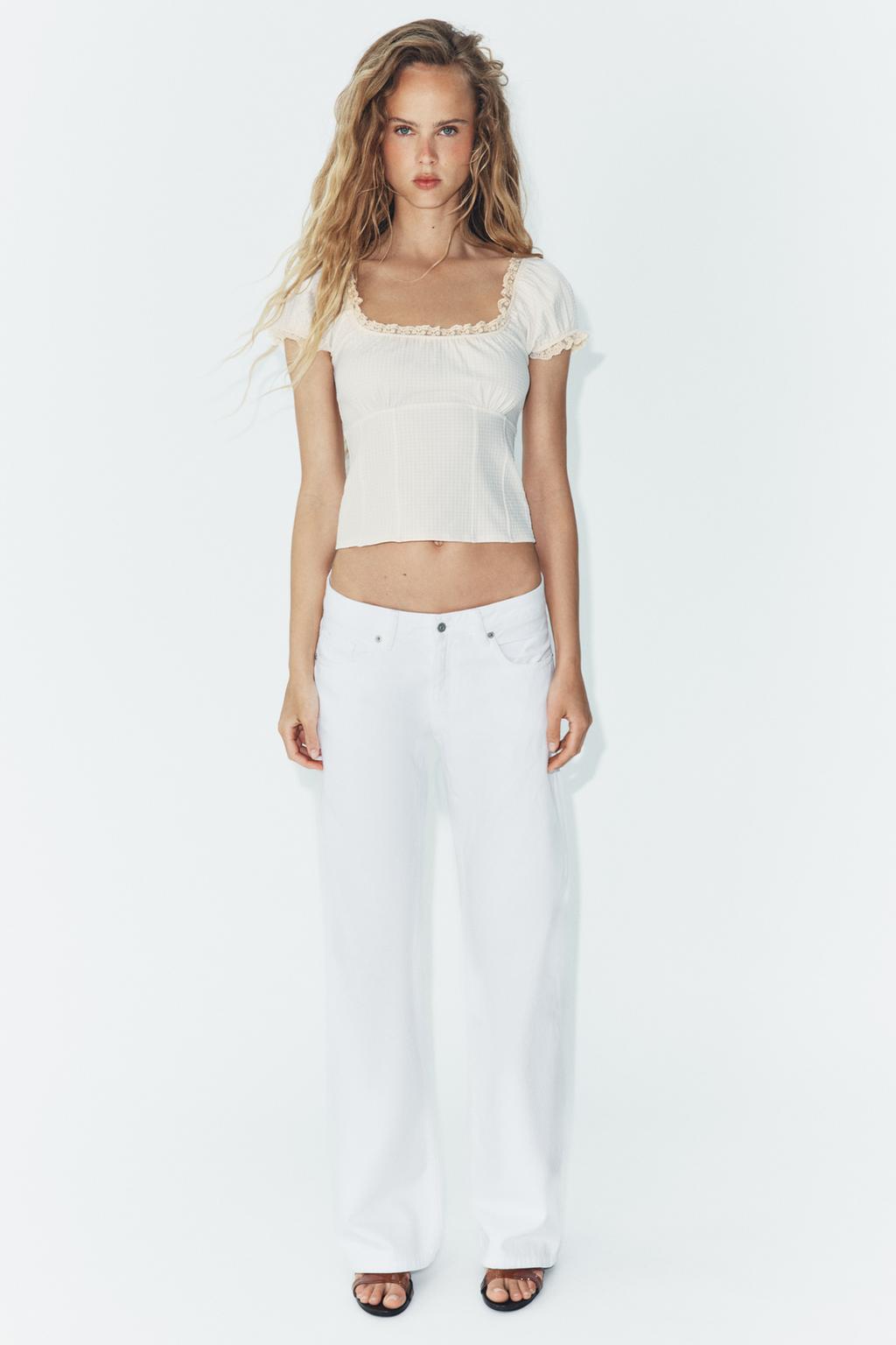 ТОП В КЛЕТКУ ВИШИ С КРУЖЕВОМ