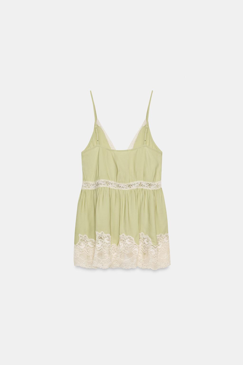 ТОП В БЕЛЬЕВОМ СТИЛЕ С КРУЖЕВОМ — ZW COLLECTION