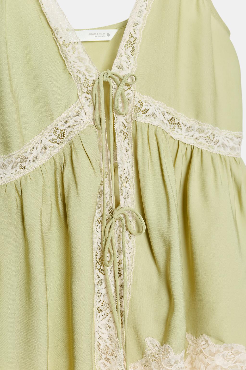 ТОП В БЕЛЬЕВОМ СТИЛЕ С КРУЖЕВОМ — ZW COLLECTION