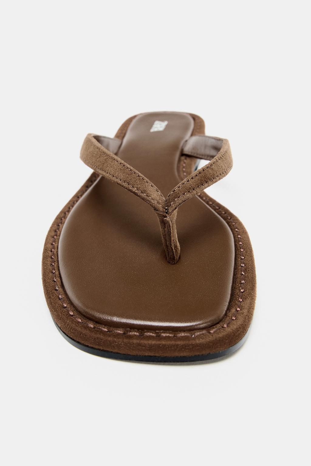 ЗАМШЕВЫЕ САНДАЛИИ С РЕМЕШКОМ