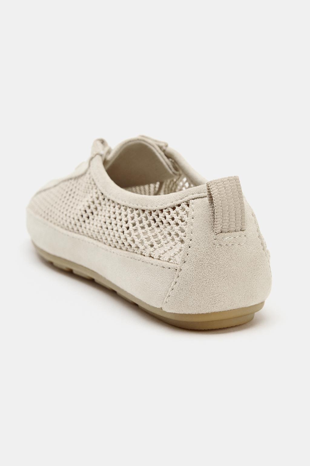 КЕДЫ ИЗ СЕТЧАТОЙ ТКАНИ