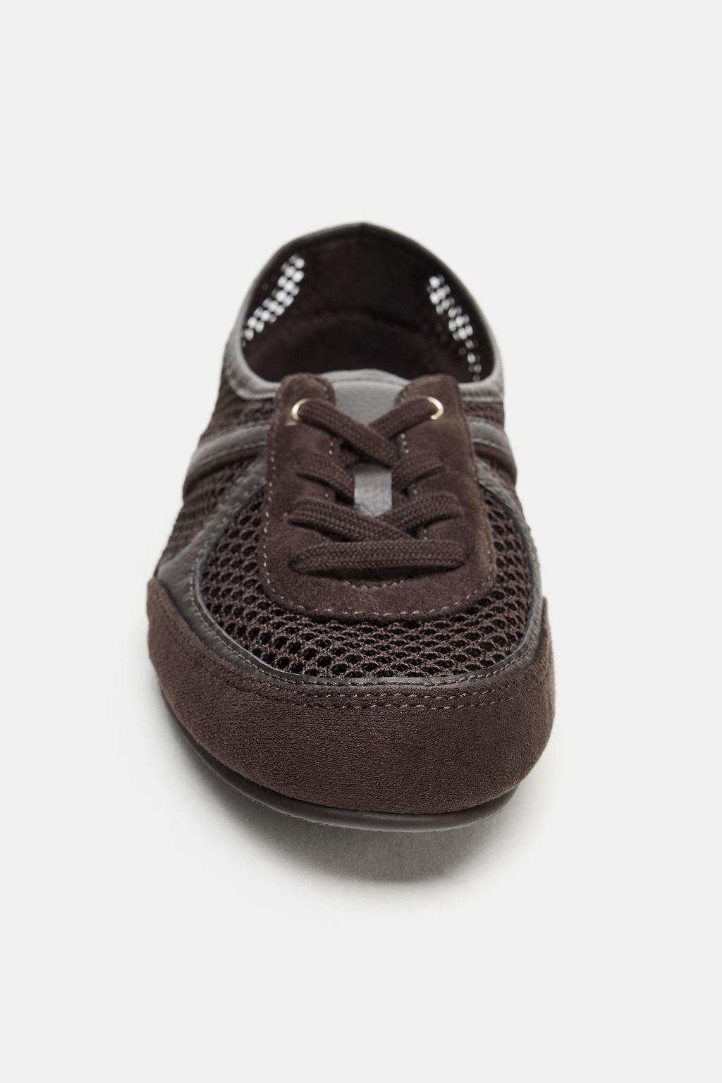 КРОССОВКИ ИЗ СЕТЧАТОЙ ТКАНИ