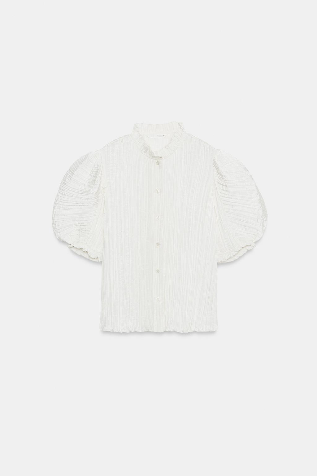 ПЛИССИРОВАННАЯ БЛУЗА ZW COLLECTION