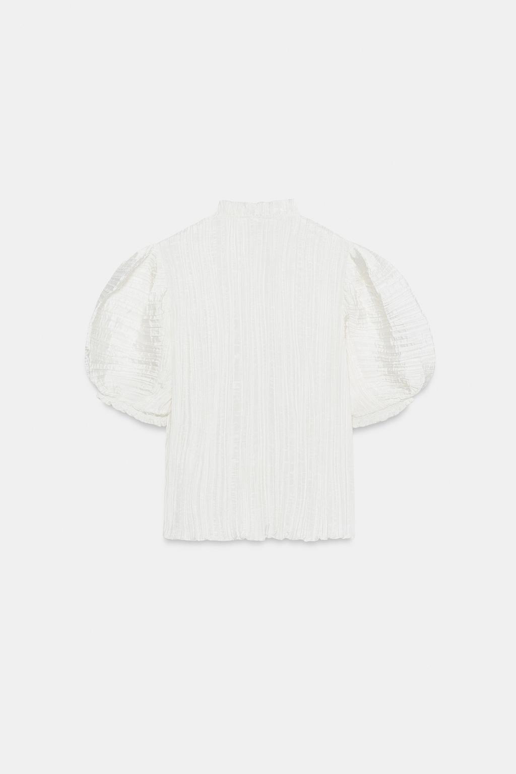 ПЛИССИРОВАННАЯ БЛУЗА ZW COLLECTION