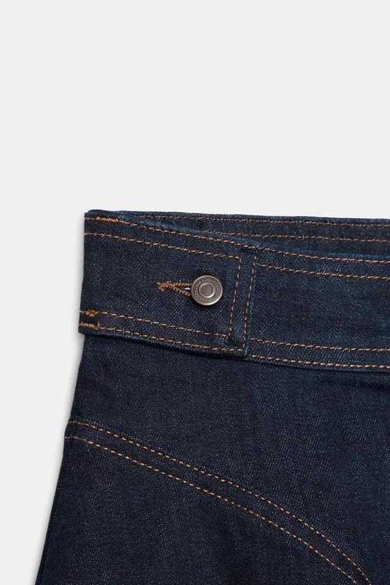 КОРОТКАЯ ДЖИНСОВАЯ ЮБКА — коллекция Zara «ZW»