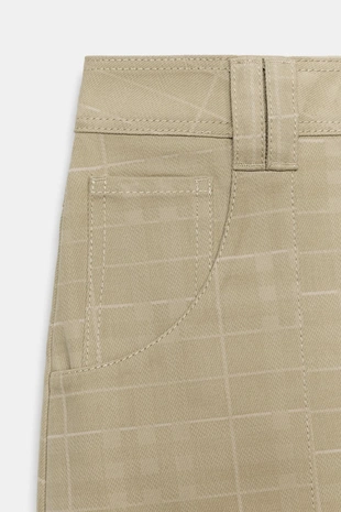 Юбка-шорты в клетку- Заказать в России