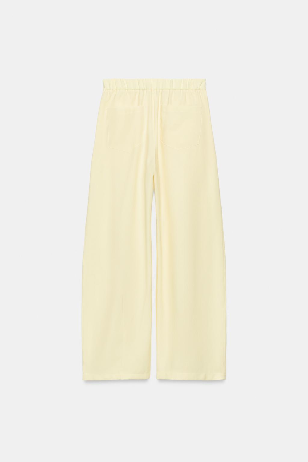 СТРУЯЩИЕСЯ БРЮКИ СО СКЛАДКАМИ