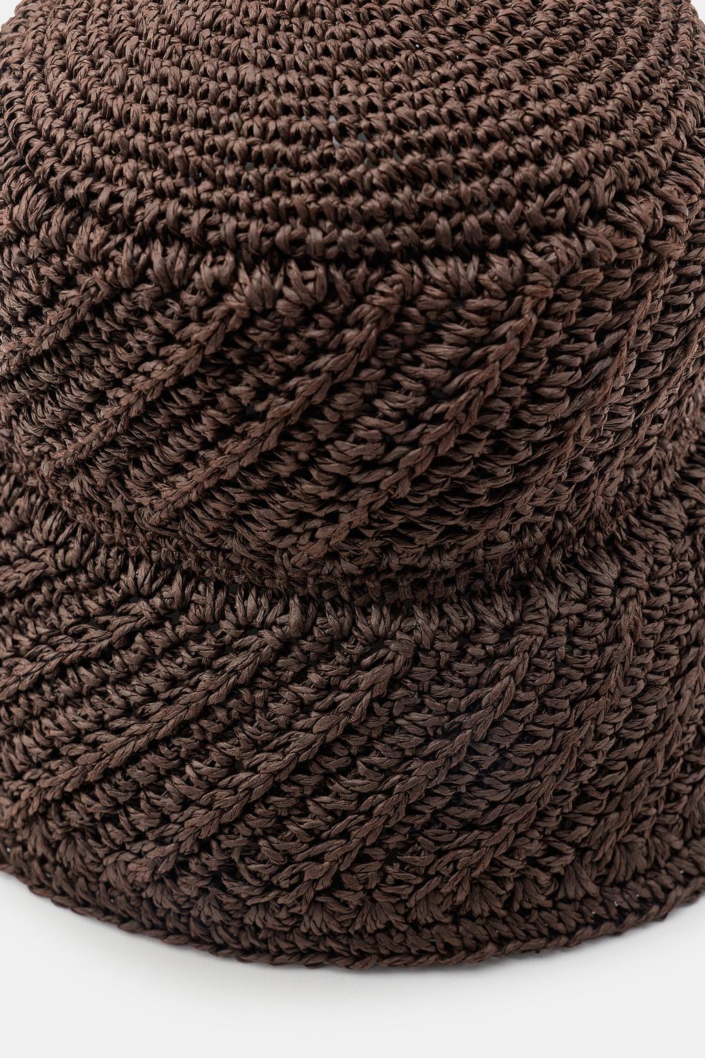 ПЛЕТЕНАЯ ШЛЯПА ИЗ 100% БУМАГИ