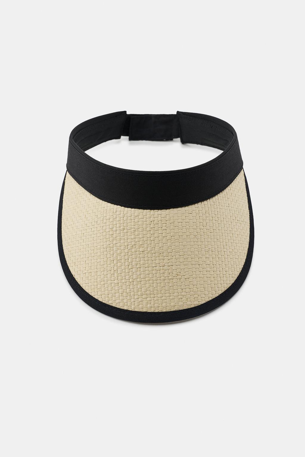 КОЗЫРЕК С КОНТРАСТНОЙ ПОЛОСКОЙ