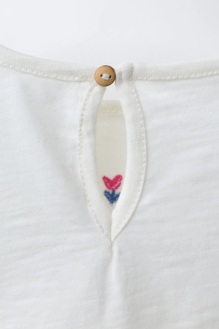 Футболка с цветочной вышивкой- Заказать в России