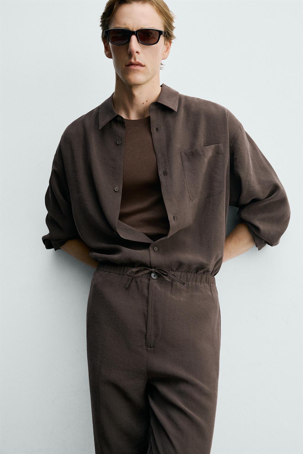 МЯГКАЯ СТРУЯЩАЯСЯ РУБАШКА