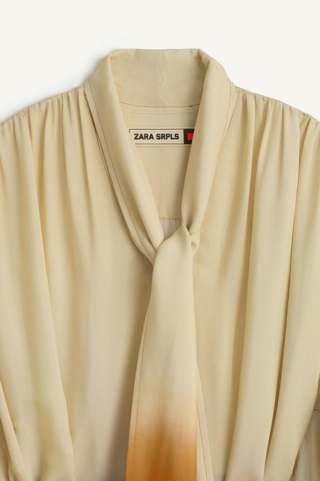 Платье миди с принтом