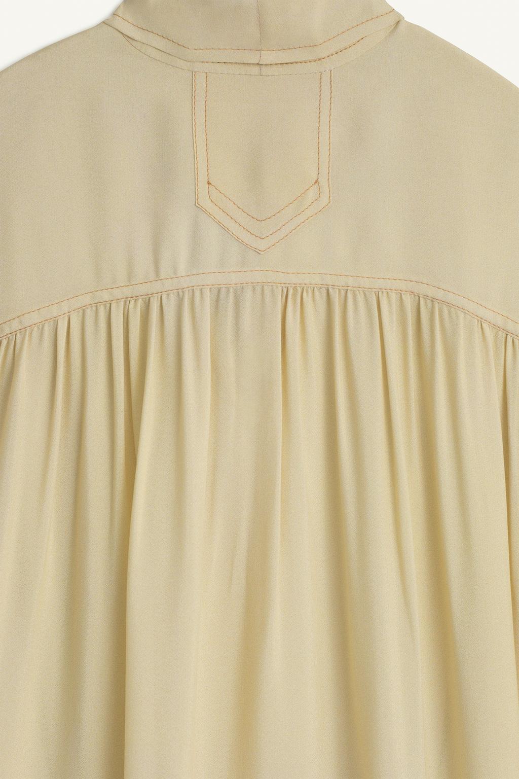 Платье миди с принтом