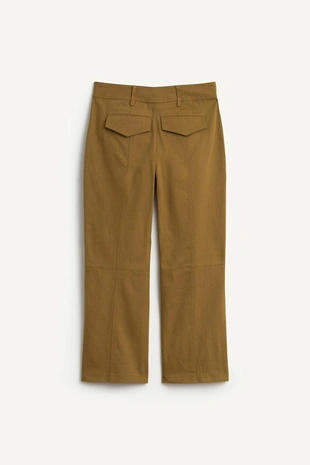 Узкие брюки из льна- Заказать в России