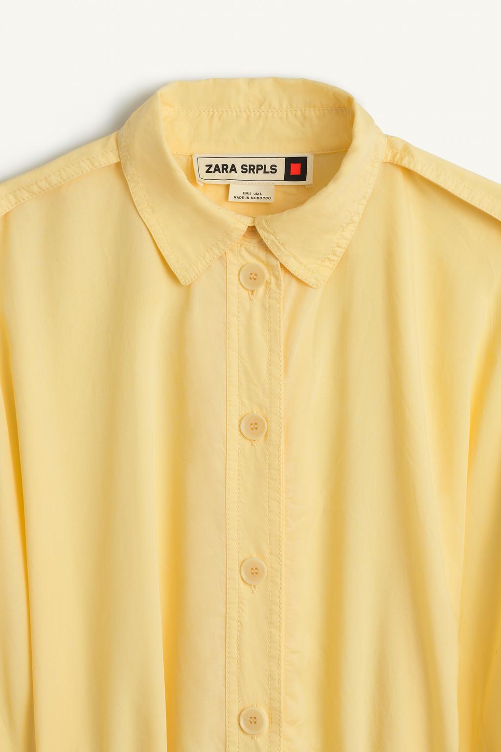 Платье миди с воротником и карманами