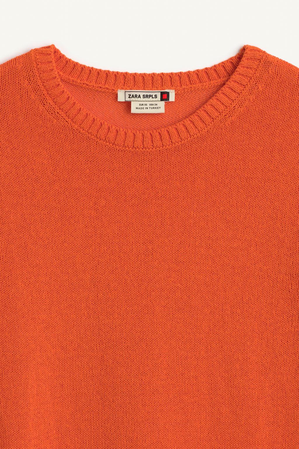 Свитер из хлопковой смеси