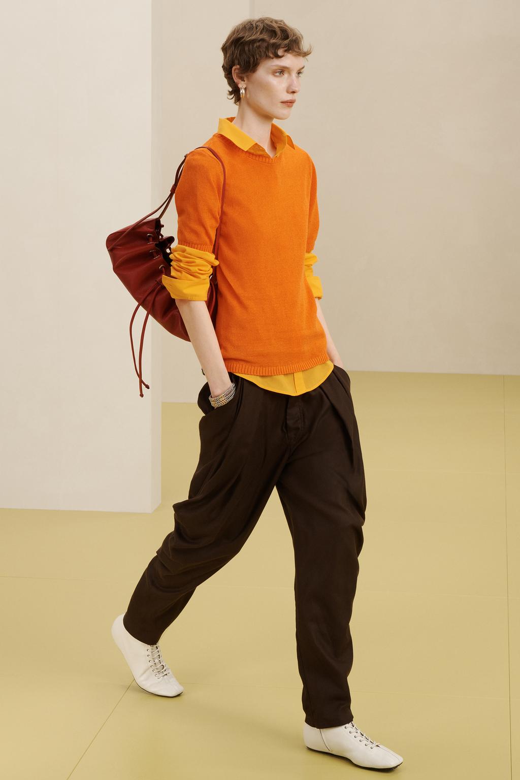 Свитер из хлопковой смеси