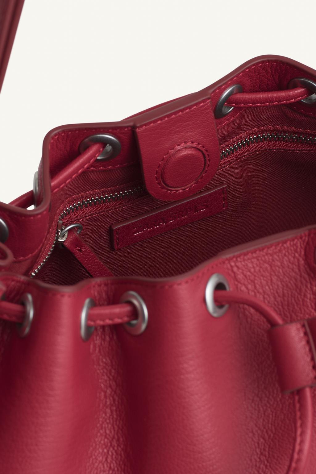 Кожаная сумка с регулируемым плечевым ремнем 17