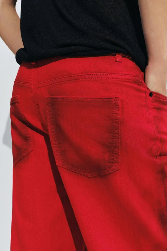 ДЖИНСЫ  С НИЗКОЙ ПОСАДКОЙ — коллекция Zara «ZW»